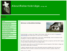Tablet Screenshot of aboutrobertsbridge.org.uk